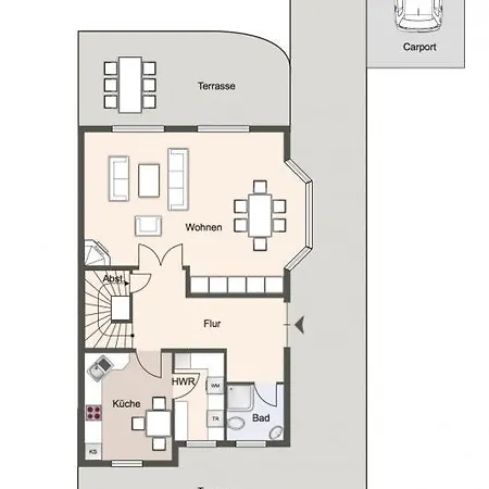 Doppelhaus Gartenweg Ferienhaus Ruhepol Санкт-Петер-Ординг